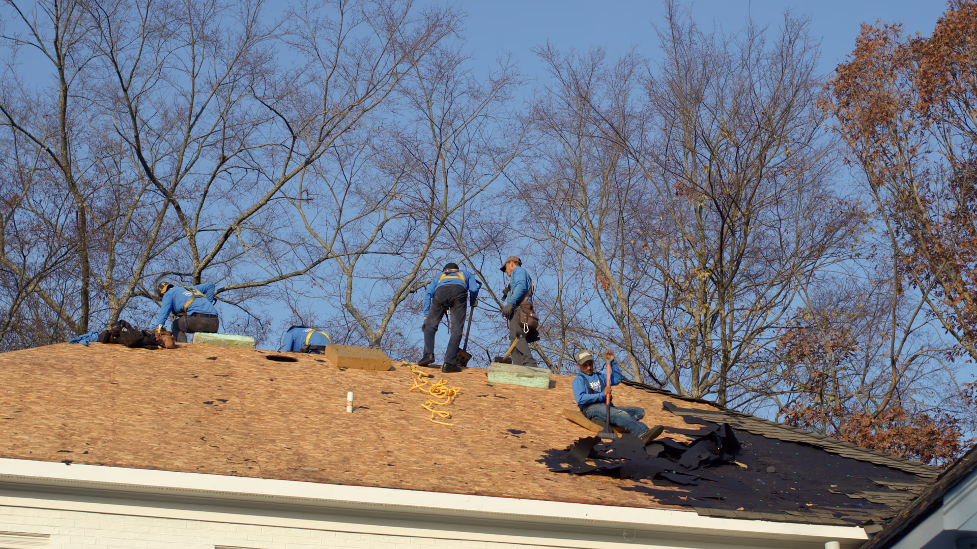Blue Fox Roofing working in Marvin, NC